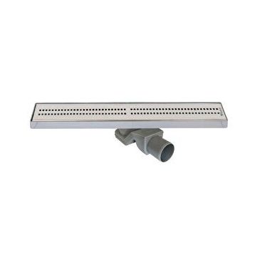 BanyoLine Sukar Line 4e Cube 50 cm Izgaralı Krom Duş Kanalı