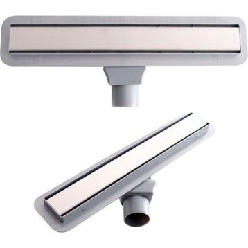 BanyoLine Sukar Line 4s Plain 60 cm Izgaralı Krom Duş Kanalı