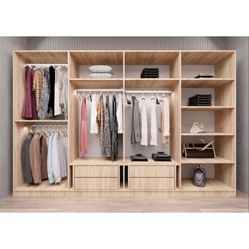 Baramolife GSL6 Life Sekiz Kapaklı Antrasit Beyaz 360 cm Gardrop