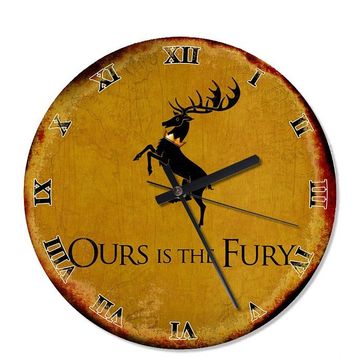 Baratheon Game Of Thrones Mutafak Tipi Duvar Saati