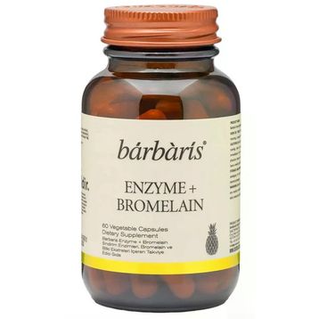 Barbaris Enzyme Bromelain 60 Kapsül
