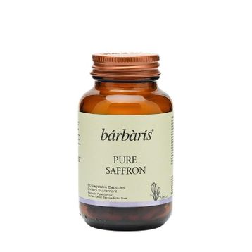 Barbaris Pure Saffron Takviye Edici Gıda 60 Bitkisel Kapsül
