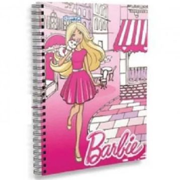 Barbie A6 Spiralli Not Defteri