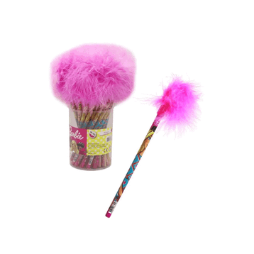 Barbie B 6514 Tüylü Kurşun Kalem