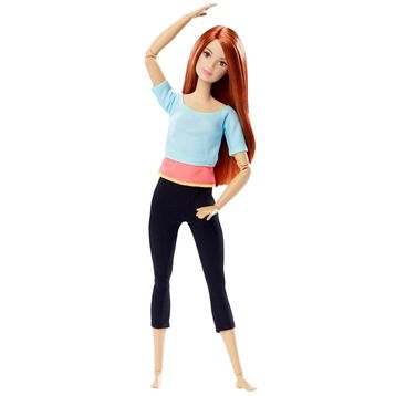 Barbie DPP74 Kızıl Saçlı Sonsuz Hareket