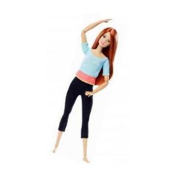 Barbie DPP74 Kızıl Saçlı Sonsuz Hareket