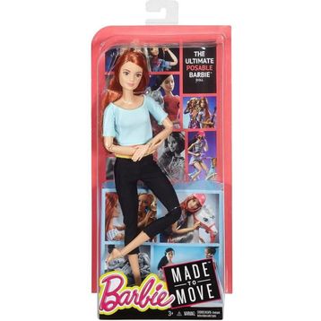 Barbie DPP74 Kızıl Saçlı Sonsuz Hareket