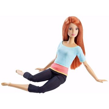 Barbie DPP74 Kızıl Saçlı Sonsuz Hareket