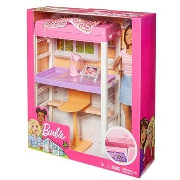Barbie DVX51 Bebek ve Oda Setleri Serisi