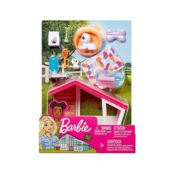 Barbie FXG33-FXG34 Barbienin Ev İçi Dekorasyon Aksesuarları Köpek Seti