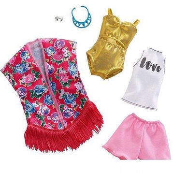 Barbie FYW82-FXJ62 Barbie'nin Kıyafetleri İkili Paket