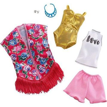 Barbie FYW82-FXJ62 Barbie'nin Kıyafetleri İkili Paket