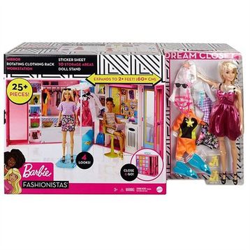 Barbie GBK10 Rüya Dolabı Oyun Seti