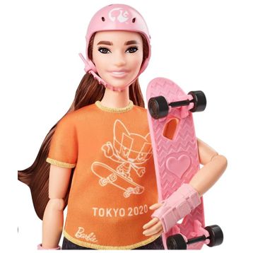 Barbie GJL73-GJL78 2020 Kaykay Olimpiyat Bebekleri Tokyo