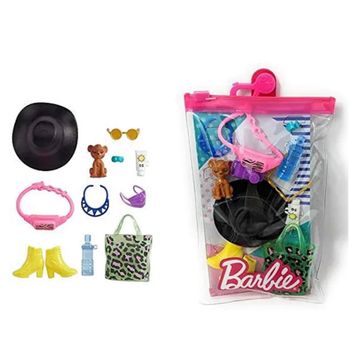 Barbie GWD98-GRC14 Barbie'nin Moda Aksesuarları Paketi