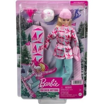 Barbie HCN32 Snowboard Sporcusu