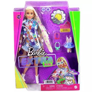 Barbie HDJ45 Extra Mavi Etekli Bebek