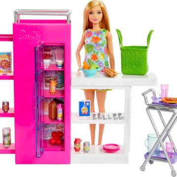 Barbie HJV38 Büyük Kiler Oyun Seti