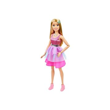 Barbie HJY02 71 cm Büyük Boy Düz Sarı Saçlı Büyük Prenses Bebek
