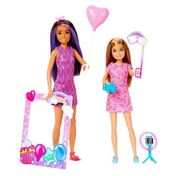 Barbie HKB12 Skipper ve Stacie Doğum Günü Eğlencesi