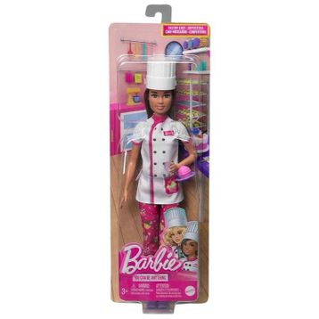 Barbie HKT67 Pasta Şefi Kariyer Bebekleri Serisi