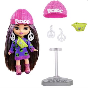 Barbie HLN44-HLN46 Extra Mini Mini Bebekler