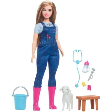 Barbie HRG42 Deluxe Veteriner Kariyer Bebek