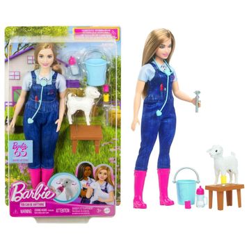 Barbie HRG42 Deluxe Veteriner Kariyer Bebek