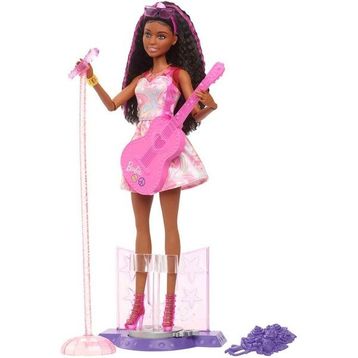 Barbie HRG43 Deluxe Kariyer Bebek Pop Yıldızı