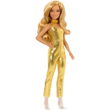 Barbie HRH19 Golden Dreams - Fashionistas Büyüleyici Parti Bebeği