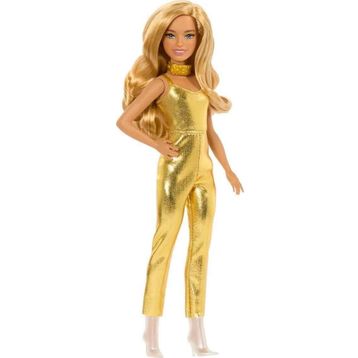 Barbie HRH19 Golden Dreams - Fashionistas Büyüleyici Parti Bebeği