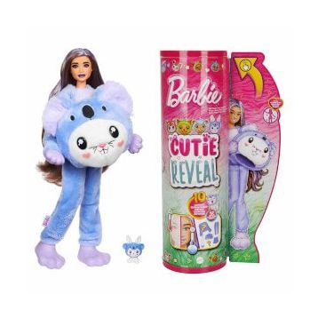 Barbie HRK22-HRK26 Cutie Reveal Bebekler şirin Kostümler Serisi Koala Tavşan
