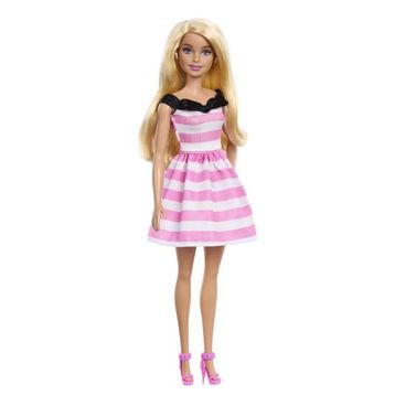 Barbie HTH66 65. Yıl Özel Pembe Elbiseli Bebek
