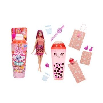 Barbie HTJ19 Pop Reveal Bubble Tea Serisi - Taro Milk