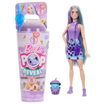 Barbie HTJ19 Pop Reveal Bubble Tea Serisi - Taro Milk