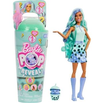 Barbie HTJ21 Pop Reveal Bubble Tea Serisi - Green Tea