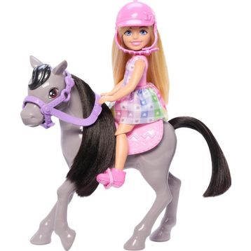 Barbie HTK29 Chelsea Bebek ve Midilli Figür Seti