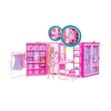 Barbie HXD58 Rüya Gardırobu ve Bebek Oyun Seti