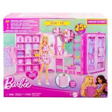 Barbie HXD58 Rüya Gardırobu ve Bebek Oyun Seti