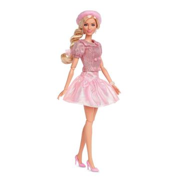 Barbie JBJ53 The Movie Pembe Bereli Barbie Bebek
