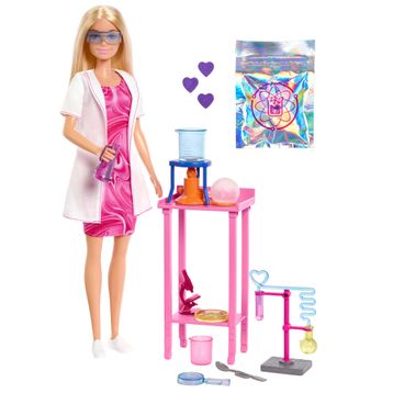 Barbie JCR70 Bilim Uzmanı ve Aksesuarları Kariyer Oyun Setleri