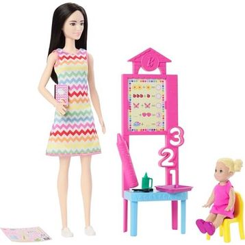 Barbie JCR77 Kariyer Bebeği Öğretmen