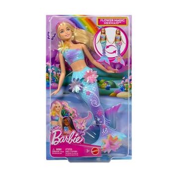 Barbie JDM72 Büyülü Çiçekler Deniz Kızı Bebeği
