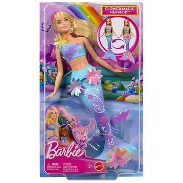 Barbie JDM72 Büyülü Çiçekler Deniz Kızı Bebeği