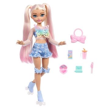 Barbie JFX96 Dream Besties Paten Partisi Malibu Bebek ve Aksesuarları