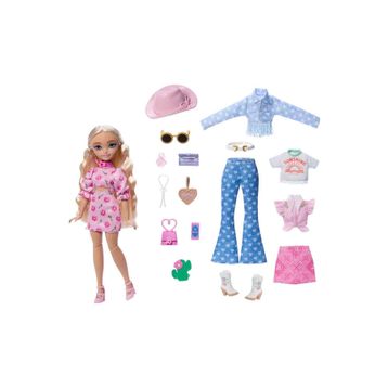 Barbie JGH87 Dream Besties Festival Kombinleri Malibu Bebek ve Aksesuarları
