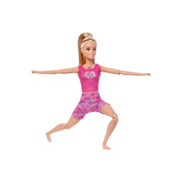 Barbie JJN55 Sesli ve Işıklı Duyarlı Hareketler Bebeği