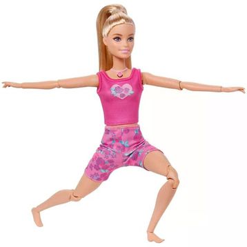 Barbie JJN55 Sesli ve Işıklı Duyarlı Hareketler Bebeği