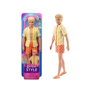 Barbie JJN66 Fashionistas 65. Yıl California Dream Sörf Yapan Ken Bebek