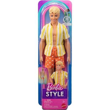 Barbie JJN66 Fashionistas 65. Yıl California Dream Sörf Yapan Ken Bebek